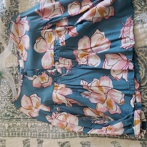 Carter's brand lightweight long-sleeve print shirt.